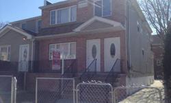 2 FAMILY BRICK HOUSE (SEMI ATTACHED) FOR SALE BY OWNER FULLY RENOVATED , FINISHED BASEMENT, BACK YARD, PRIVATE DRIVEWAY 1 FLOOR