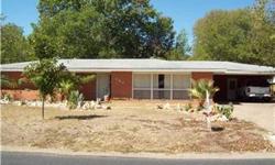 This 1960's built brick home is on large corner lot with plenty of shade trees in the back yard. Lots of Yuccas in the front yard.4 bedrooms-one currently used as an inhome office. Large Kitchen with breakfast area. Formal Dining, comfy living room.