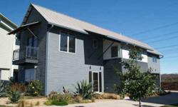 QUALITY and STYLE at a reasonable price in aggressively modern Agave sub-division, a Crayola box of architectural homes, the spirit of young, hip Austin. 2 levels of comfortable living. Spacious upper level living area perfect for entertaining with