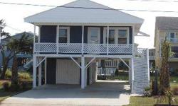 This is a beautiful 3 bedroom 2 bathroom home located in the Cherry Grove area of North Myrtle Beach. This is a wonderful channel home and is just a short walk to the beach. You can also enjoy warm ocean breezes from the patio and deck and is great for