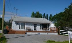 This 2 bedroom bungalow is in absolute immaculate condition inside and out. 2 large bedrooms, master with the ensuite, open floor concept, wood burning free standing fireplace makes this home very cozy. A view of the lake from inside the home or off the