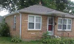 Solid brick house has one bedroom, one bathroom, large living room, kitchen with room for a table. Kitchen remodeled in 2006. Back entry hall has washer and dryer. Sitting on one lot, but comes with additional lot; two separate pin numbers. Fenced