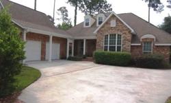 BEAUTIFUL ANTIQUE BRICK/STACKED STONE HOME ON 13/14 FAIR WAY OF PRIVATE, GATED GOLF COMMUNITY. FORMAL LIVING RM CAN BE CONVERTED TO 4TH BR. SEPARATE GUEST QUARTERS/Listing originally posted at http