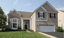 Absolutely gorgeous former model home. 2-sty Foyer & liv rm. Huge kit w/granite island, ss app's, wine rack, bayed eating area & pantry. Hickory HW flrs. Fam rm w/FP. Lux Master Suite w/sit room, vaulted ceilings and wic. Lux Mstr bath w/whirlpool, sep