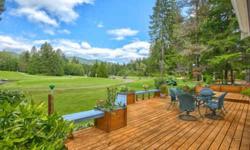 A Perfect Piece of Paradise! Majestic Mt. Eleanor in the Olympic range graces your ?backyard?, the 7th green of the Lake Cushman Golf Course. A great fit for either full-time or seasonal living, this well-maintained home includes an endless array of