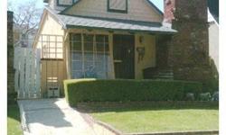 We are pleased to present a two-bedroom one bath single family residence of 817 square feet on prime Burbank location. The property is zoned BUR4. The house is immaculate with wood work in the kitchen and a courtyard with pebbles all around. It has