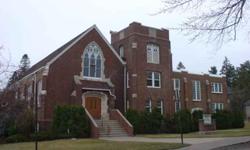 This is the Chester Park Methodist Church and it has much to offer in a variety of ways. There is ample off street parking included due to the parking lot included in the sale. If your group is looking for a place to worship, this may be the location for