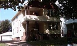 Bedrooms: 0
Full Bathrooms: 0
Half Bathrooms: 0
Lot Size: 0.11 acres
Type: Multi-Family Home
County: Cuyahoga
Year Built: 1925
Status: --
Subdivision: --
Area: --
Zoning: Description: Residential
Taxes: Annual: 1686
Financial: Net Income: 0.00, Operating