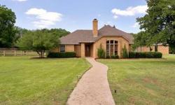 You asked for it! A one story on acreage in Southlake with a pool and corner cul de sac location. Absolutely just perfect ranch style homeready for a new family to make memories. Split master from additional bedrooms with formal and family living. Lots of