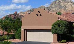 Super clean, turnkey, single level condo in Sedona w/ some red rock views. This 2 bd/2 ba unit has over $46,000 in improvements in the last 2 years. There is a newly added office w/built-ins, closet, shelves & 2 desks. 1281 sq. ft. The liv room has a