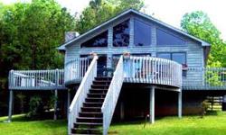 from this 2BR/2BA on .64 ac. peninsula. Dock, paddle boat, canoe & completely furnished. Magnificent decking, cable TV, electric HVAC & all on one floor. $329,900Listing originally posted at http