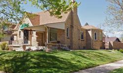Stately Tudor On Great Lot & Block In One Of Denver'S Most Desirable & Popular Neighborhoods. Original Woodwork Along With Some Past Updates. Some Tlc Will Make This Home Shine. Possibilities Abound ! Great Opportunity!!Listing originally posted at http