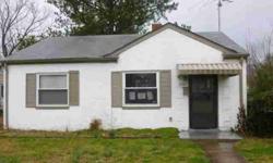 Quaint ranch/bungalow style home! Central to the interstate, shopping & downtown! This home would be a great investment! Featuring 2 bedrooms, 1 bath and a renovated kitchen! Come see the possibilities that this home has to offer! Property to be sold
