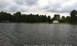 Relaxing Lake Front lot nestled just minutes from Fayetteville/Fort Bragg.boat access to the 50+ acre private lake to fish,canoe,kayak and swim,walking trail around lake with park benches for fishing or just taking in nap.Listing originally posted at http