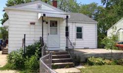 Nice little 2 bedroom on Beloit's eastside. Low maintenance exterior, 1 car detached garage, patio, fenced in yard. Partially finished lower level. Large kitchen. Some improvements needed. Proof of funds or pre-qualification letter submitted with all