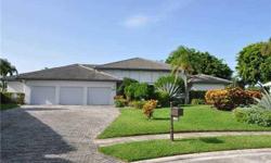7/25/2012 Anxious seller is offering this fabulous home at an unbelievable price! Impressive and set in a cul-de-sac, golf and water views, grand sized rooms, hurricane shutters, wood flrs, volume ceiling, generator, don't miss this buy!Listing originally