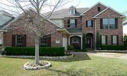 Exquisite home in well established W Allen neighborhood.Versatile flrplan features crown moldings,2 staircases, oak wood floor.Spacious bedrooms;family rm, master and study overlooking greenbelt,large laundry w sink and refr space.Kitchen features granite