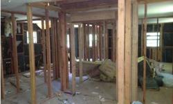Home has been completely gutted.
Listing originally posted at http