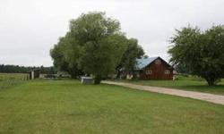 Bring your horses to this beautiful 40 acres that has a two bedroom farm house. The acres are flat with an artesian well, creek and a pond! This property is sub-irrigated and produces hay with two cuttings possible. This beautiful property is fenced and