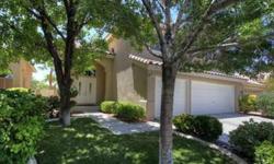Lovely, upgraded home in Summerlin which has updated kitchen and master bath. Includes 4 bedrooms plus upstairs bonus room or second family room. Location is close to Hills Park, with views from back yard. Beautiful yard with pool, spa, BBQ cooking center