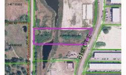 Best priced fully engineered lot. See additional image for previousley approved plan with two buildings. Industrial land close to Lakewood Ranch. Owners say make an offer with possible owner financing!