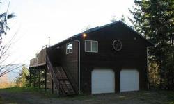 This property is Amazing. Owner Short platted property in 2010, from 5.8 into two 2.4 acres when allowed. Excellent RV Storage, below, Live in upper level ADU above garage. Build dream home on pre-determined building site overlooking Sequim Bay and Mt