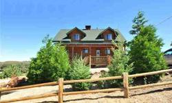 TRULY custom log home on .49 of an acre well suited for horse/animal/garden enthusiast and panoramic views of the valley and mountain scape. You will so enjoy those spectacular sunsets and sunrises from your wraparound porch. Please note supplement for