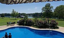 This is a fabulous lake house at a terrific price. An opportunity you don't want to miss out on! New pool liner, new roof, and AIR CONDITIONING three years old. Beautiful wood flooring. Gorgeous view of the water. Boathouse!Alice Maxwell is showing this 3