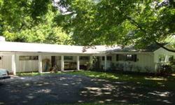 Run down but great bargain! Large California Ranch situated on 1.3 acres in the desirable area of Berwyn. Home needs extensive repairs but offers 3 BD, 2.5BA, galley kitchen, Family room with fireplace and sliders leading to the in ground pool, large