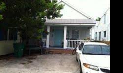 Front unit 2 bdrms, rents for $1,235/mo. Rear unit 1 bdrm, rents for $925. Includes trash, sewer and water. Two electic meters one water meter. Rear unit has a wood deck.High and dry in X flood zone. Owner is a licensed real estate broker.Listing