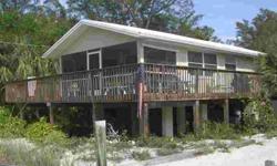 This is the one you were waiting for ! Your own slice of untouched paradise, with great views of the Gulf of Mexico. Sleep to the sound of the waves, year round if you wish. A large deck, with a screened covered lanai, looking out over the