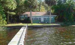 Lovely home on Lake Tarpon. 2500 acre fresh water lake. Great for fishing and water skiing, private dock and boat ramp. Great privacy. Home is secluded behind beautiful trees. Enjoy the beautiful sunsets.Listing originally posted at http