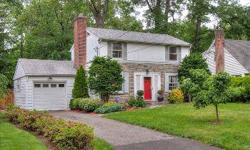 Charming 1949 3 bedroom, 1.5 bath Colonial in the St. Cloud section of West Orange. The beautifully landscaped private, fenced backyard with patio is a delightful spot for relaxing and entertaining. The living room has a wood burning fireplace, and French
