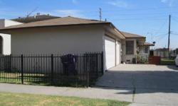 Want to become a first time investor? Check out this starter 3 unit in Long Beach. Units A+C are 2 bedrooms, 1 bath with long term tenants. Unit B is a 1 bedroom, 1 bath. Tenants own stove, refrigerator and drapes. Some new paint inside. Storage shed