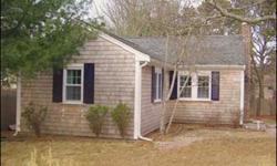 WEST YARMOUTH South of Rt.28 near beach, 3 bed with a Cape Cod cottage feel. Living room with fireplace, large master bed with 2 big closets. Full basement with W/D, new windows, 3 year old roof, new shingles, new furnace & electrical. AD#350 $234,900