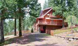 Beautiful home on wooded 12.17 acres in Cove, Oregon. Very well built, Saskatchewan type super-insulated. Nice yard surrounds the home, and the wrap around deck provides several places to sit and enjoy the peaceful surroundings and listen to the creek.