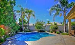 Immaculately kept home in Legacy Palms. Relax by the sparkling pool while enjoying the best that Northwest Bakersfield has to offer. Situated on a quiet cul de sac lot, this home has stainless steel appliances, central vac. updated fixtures and is very