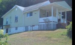 Nice older vinyl sided home , with updated windows and doors,overlooking Paden City and the Ohio river, Home is in good cond. just needs a little TLC. Nice home for the price.