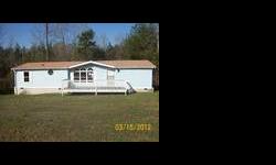 Very nice mobile home on a large 3 acres lot.This HUD home qualifies for $100 down with FHA financing.
Listing originally posted at http