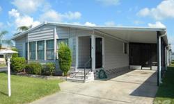 This spacious fully furnished home is located in The Meadows, a beautiful 55+ pet friendly resort style manufactured home community that is minutes away from 3 beaches, great restaurants, golf courses, shopping, medical facilities and the world famous