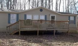 3 br 2 full bath, Carpet less than 1 year old,new water heater,New tolites, 2 nice porch's on .78 acres nice and clean well kept. Come's with dishwasher. A cut above very clean and nice.