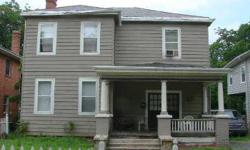 Great investment property. Needs some TLC. Four bedrooms, two baths. Front porch. Listing agent and office