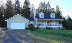 Fantastic views!! 5 bed 3 bath 2004 YB Like New . Country views all the way to Spokane! Easy access on 25 prime acres pasture and trees. Area of big game trails-elk, moose, record-sized trophy deer. Subdivide potential with several other view build sites,