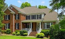 ELEGANT BASEMENT HOME on wooded .7 acre lot in gated Neuse Colony! This 4189sf, 4 BDR/4 BA open floor plan home features Formal Dining & Living; gorgeous 2 story Family w/builtins; Kitchen has new granite tops & backsplash; & 4th BDR down. Upstairs,