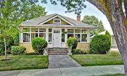 This meticulous, historic Craftsman Bungalow has been carefully and thoughtfully restored by the current owners. You will appreciate the detailed craftsmanship, period hardware & wall sconces, original built in cabinets, bead board, subway tile, farmers