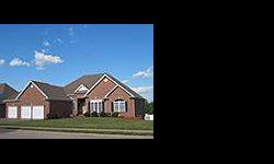 1800 Waters Ridge Dr / Full Brick Ranch with Finished Walk-Out Lower Level. PRICED BELOW APPRAISAL! 4 bdrms, 4.5 baths, 2 kitchens and 2 laundry rooms. Quality Built home by John Mattingly Homes with lots of updates including Keystones, Crown molding,