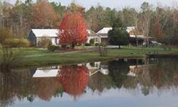 Privacy abounds in this park like setting. A one acre spring fed pond welcomes you as you make your way to the NC cypress siding clad farm home surrounded by pastures and ringed with hardwoods, pines, and wonder.Listing originally posted at http