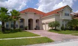 Beautiful Cayman III built by ICI ...3,897sf, 5 Bedroom, 5 Bath, office, bonus room, flex space, 3 car garage,inground pool and spa on a private, oversized pond front lot! Brick paved lanai, inground pool and large spa. Ceramic tile throughout most of