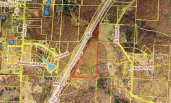 What could you do with 2,000 feet of Highway 54 frontage and 21 acres? Easily accessible parcel of land has many possibilities. Site has spot cleared for home or business with electric, well and lagoon (may need service due to non-use) MLS#3086979Listing
