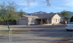 This is the most remarkable home ever!!! One acre on horse property! The home is outstanding in itself, built in 2008. Only the finest workmanship. The home has nearly 1800 sq ft of living space, top of the line carpet, cabinets, tile.....The entire